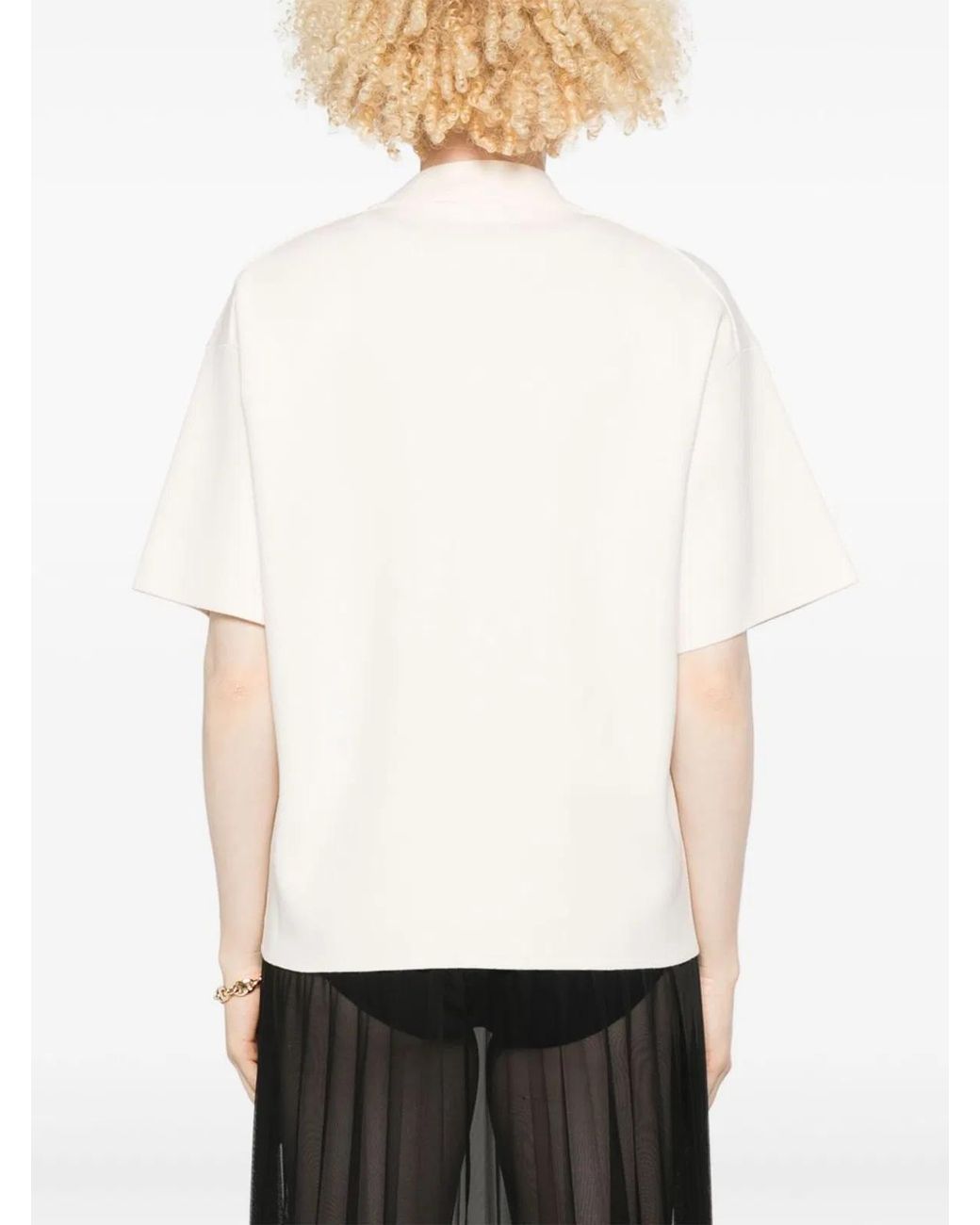 Max Mara White Clothing T-Shirts And Polos