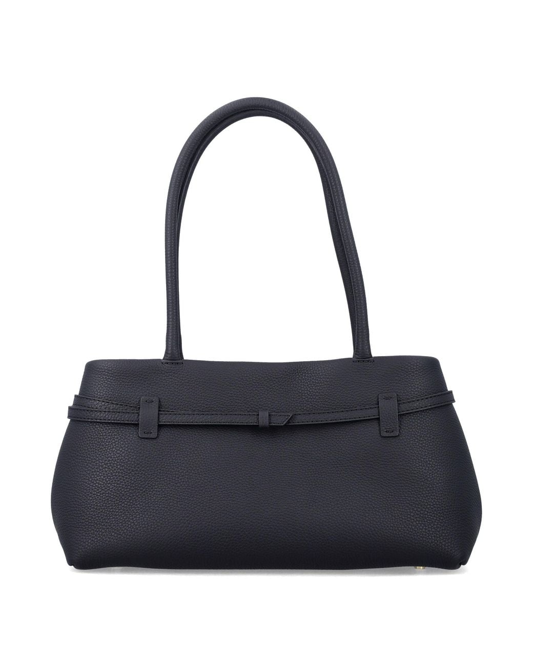MANU Atelier Black Le Cambon East West Bag Calf Leather Shoulder