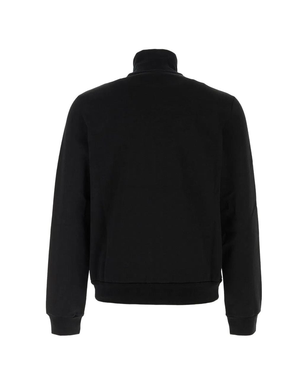 Gucci Black Zippered Bomber-Style Sweater for men