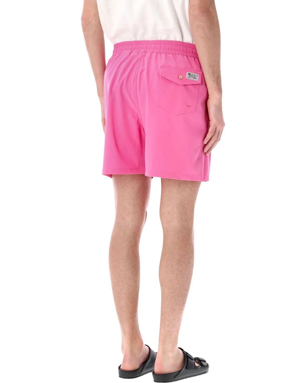 Polo Ralph Lauren Pink Traveler Classic 14.6 Cm Beach Boxers for men