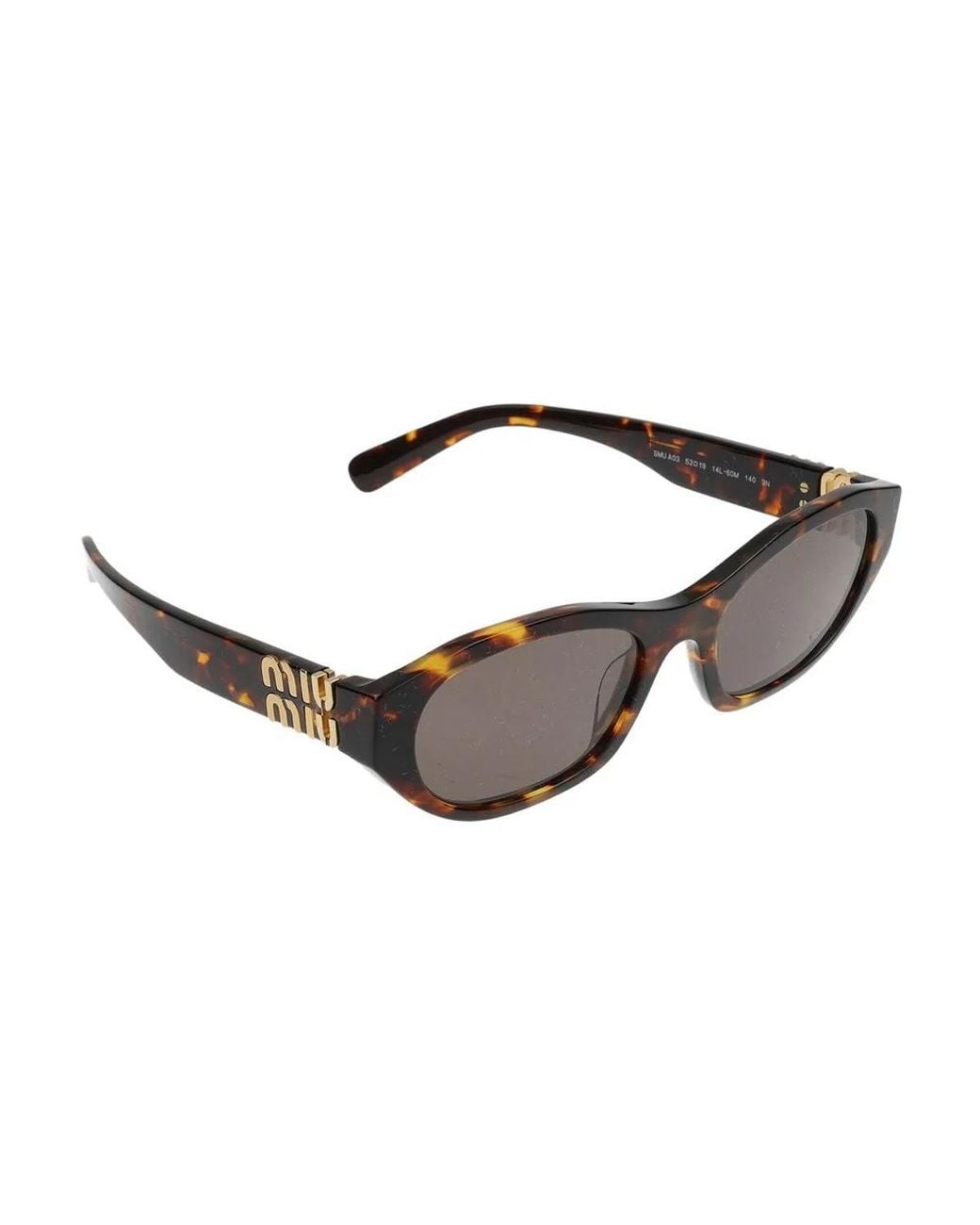 Miu Miu Brown Sunglasses 0Mu A03S 14L60M/19/140