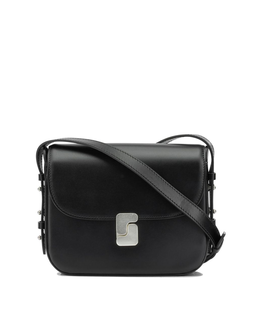 Soeur Black "Bellissima" Small Shoulder Bag