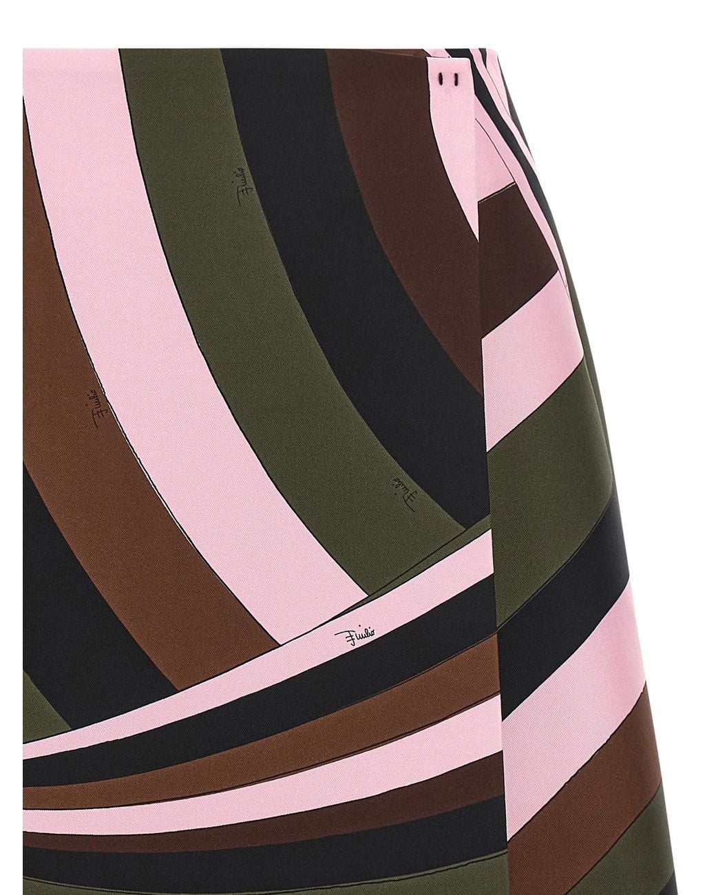 Emilio Pucci Black 'Iride' Skirt