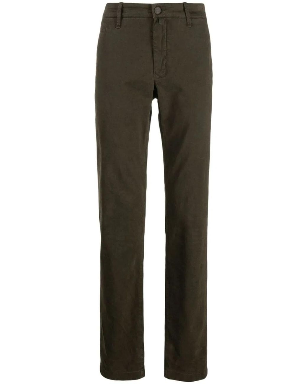 Jacob Cohen Gray Stretch Bobby Chino Trousers for men