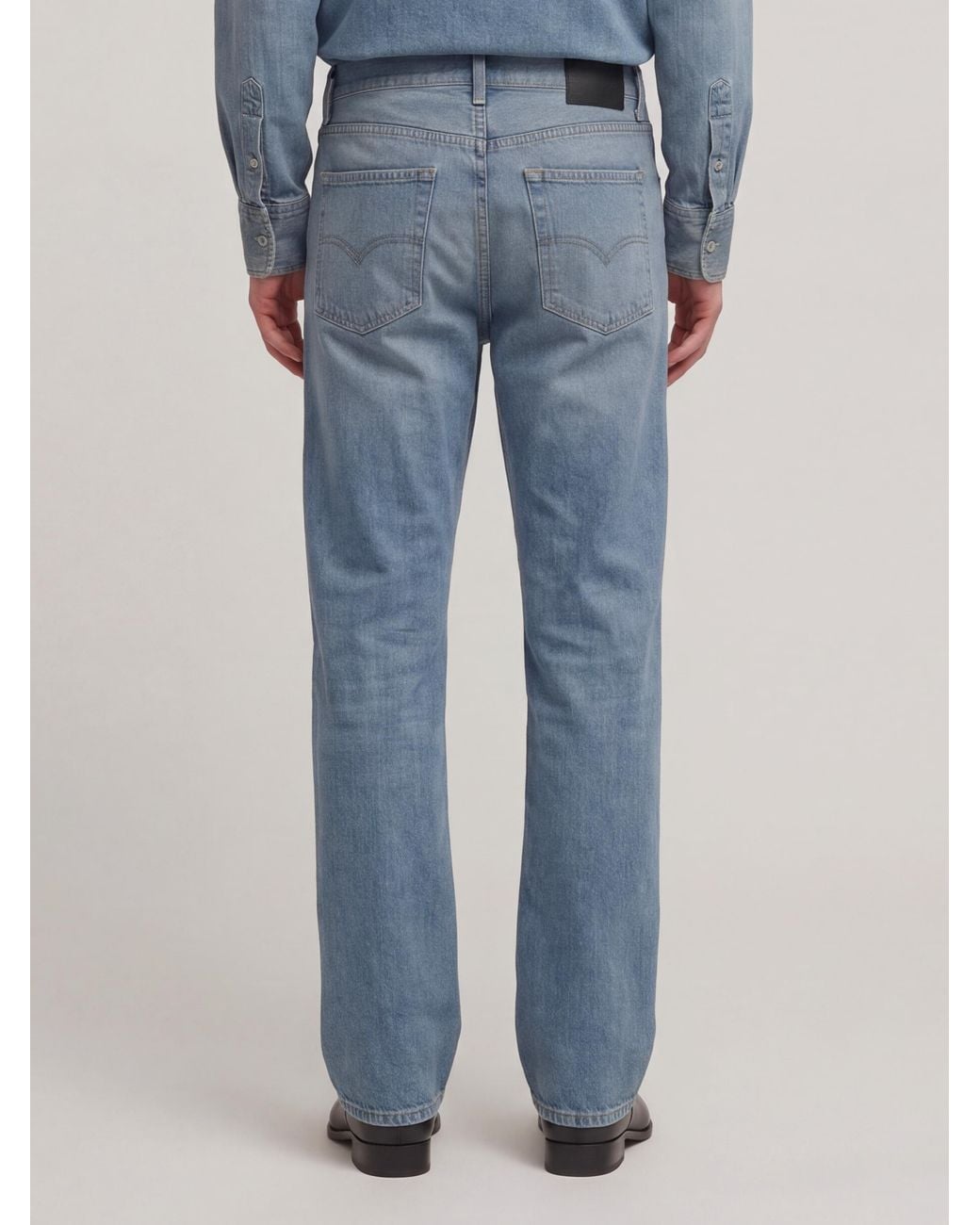 Gucci Blue Flare Pants for men