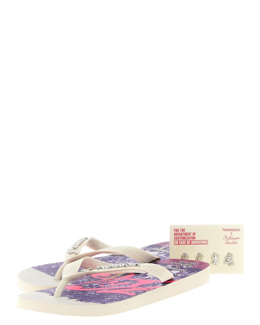 Havaianas Multicolor X Kidsuper 'Top Futebol' Flip Flops for men