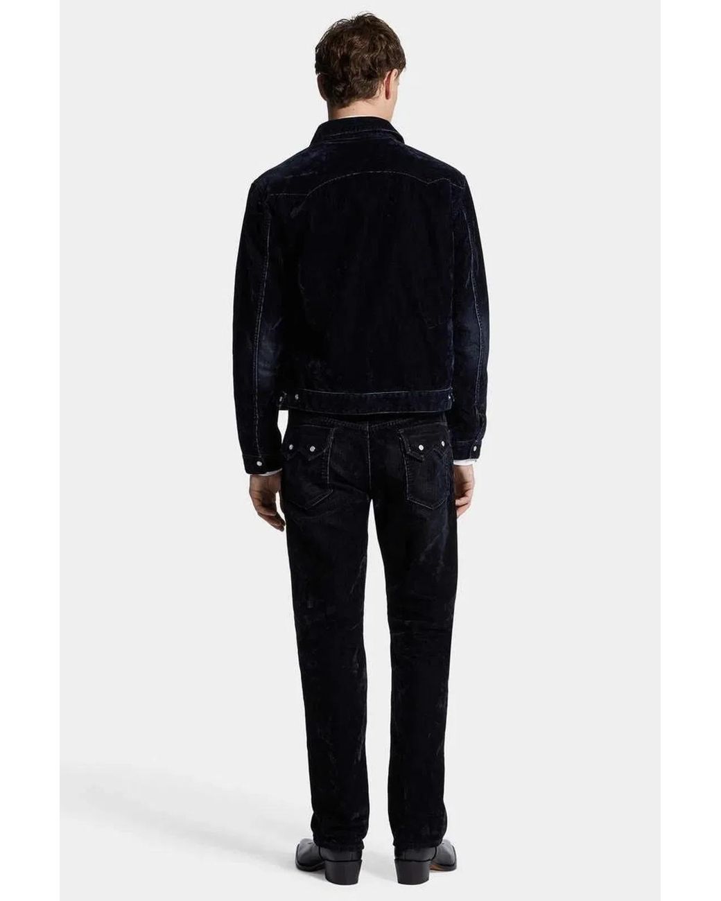 DSquared² Blue Pants 5 Pockets for men