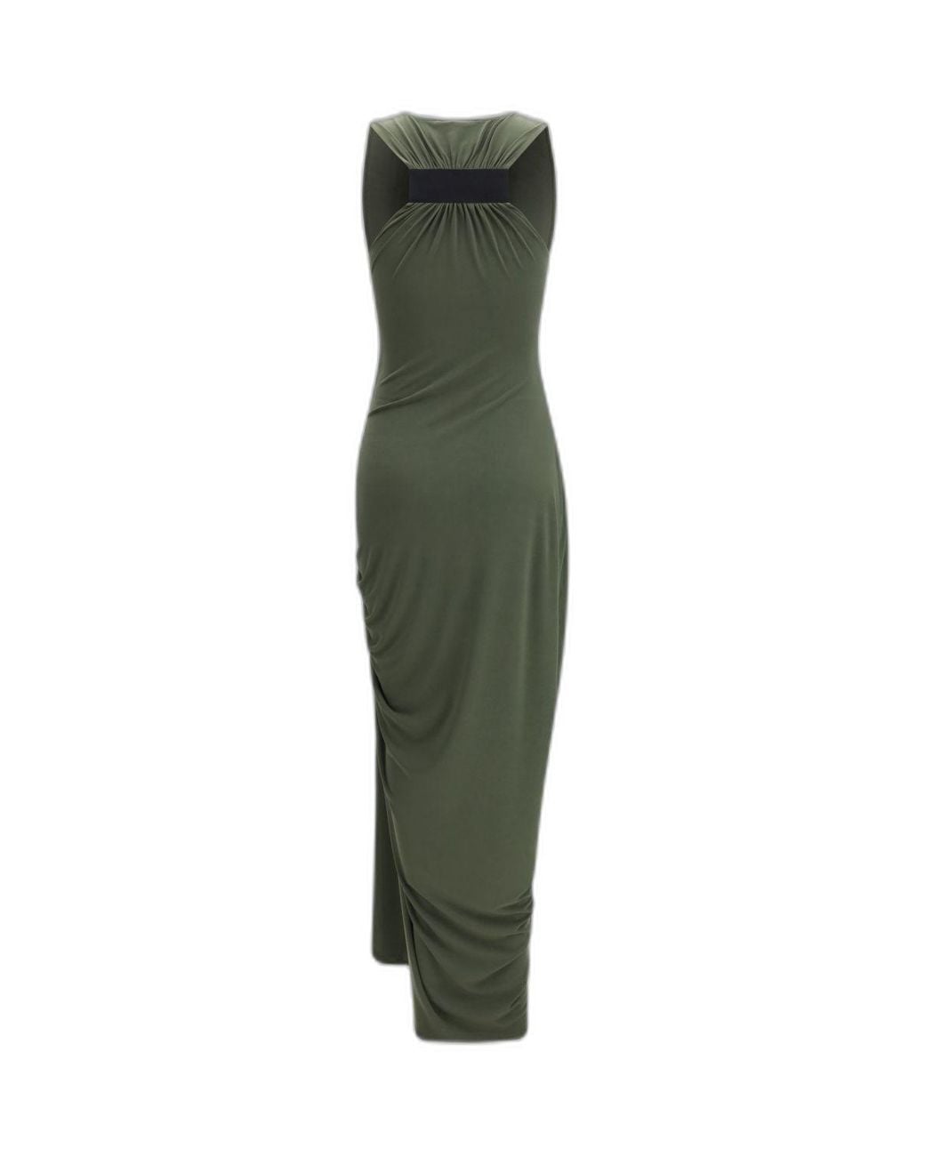 Coperni Green Long Fitted Dress