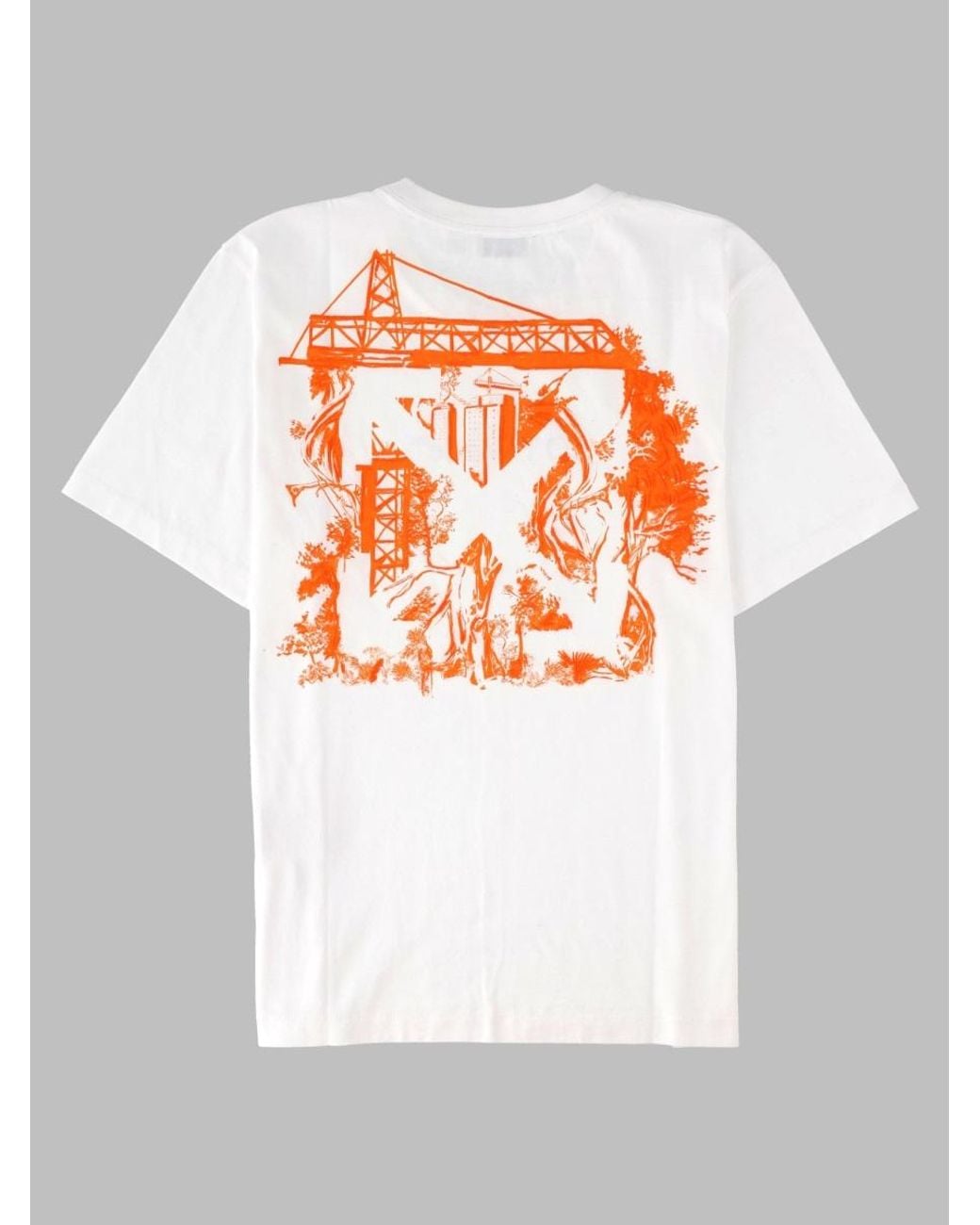 Off-White c/o Virgil Abloh White Cotton T-Shirt for men