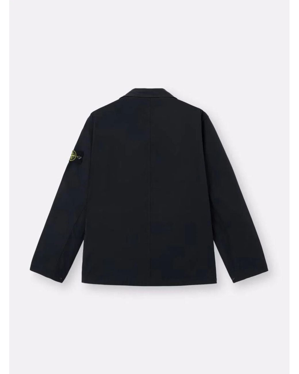Stone Island Blue Logo Parka for men