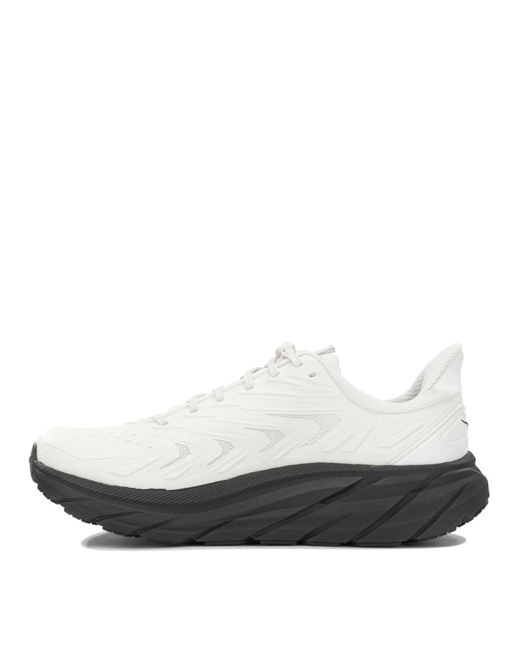 Hoka One One White "Clifton Utl" Low-Top Sneakers for men