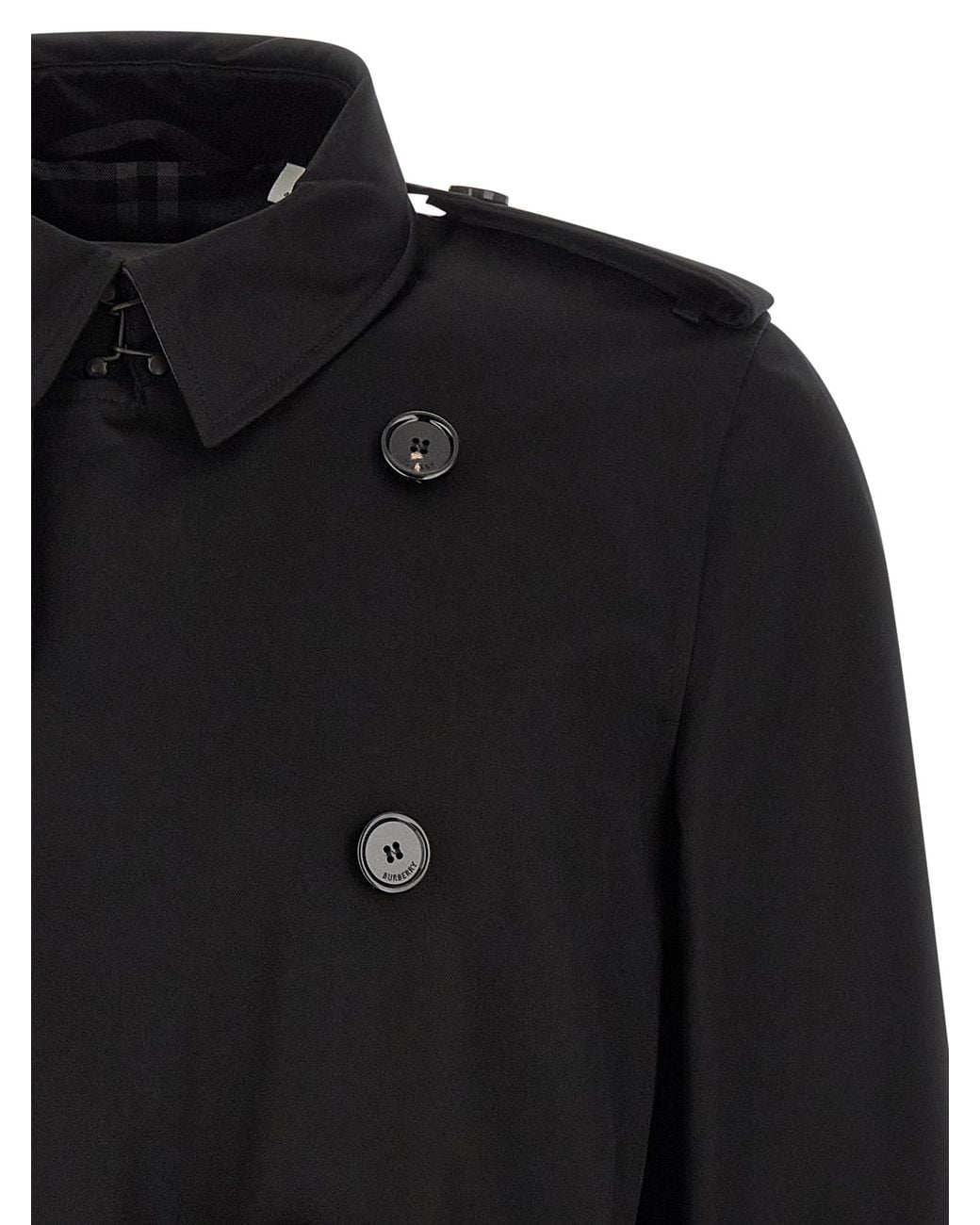 Burberry Black 'Kensington' 2-In-1 Trench Coat for men
