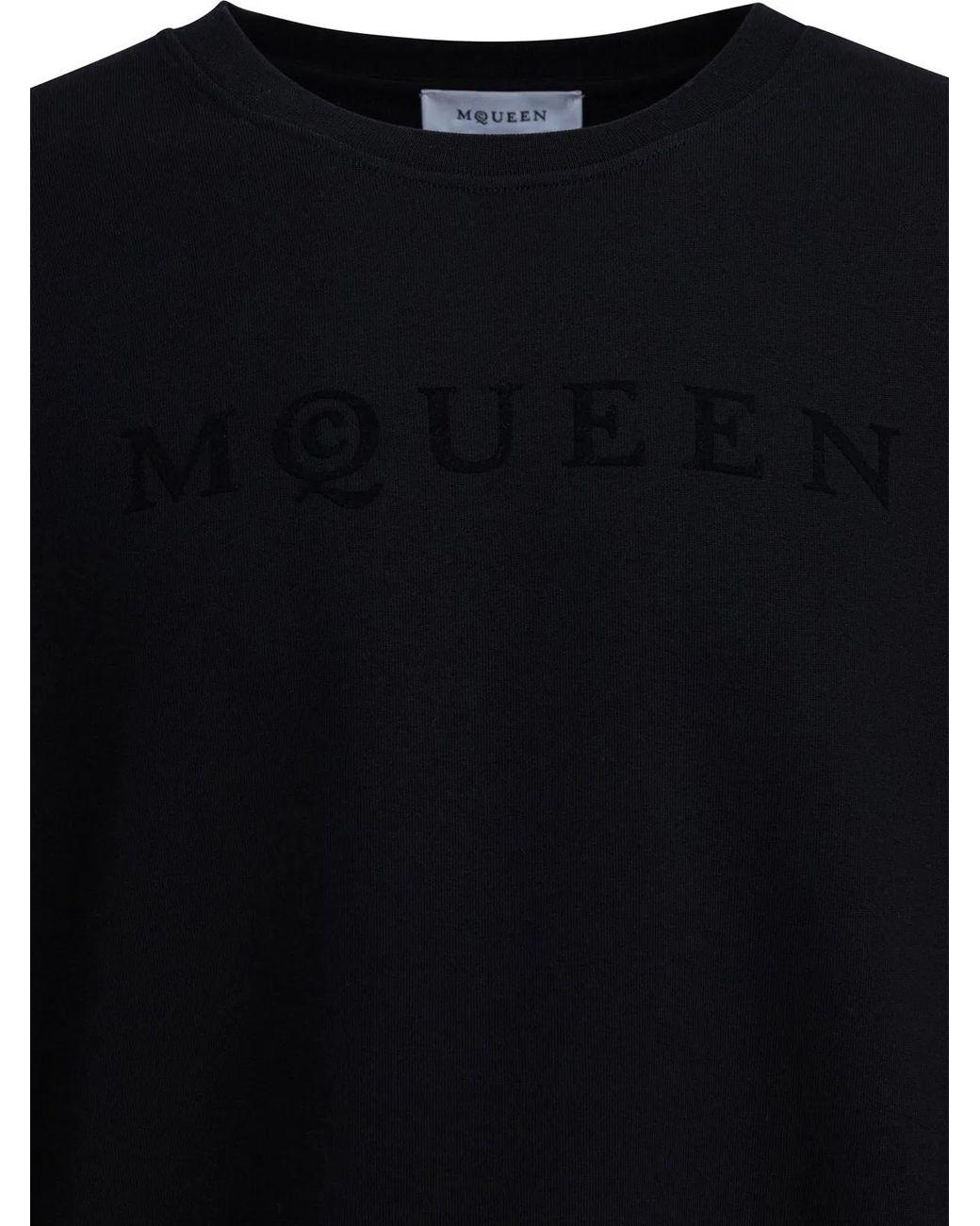 McQueen Black Sweatshirt for men