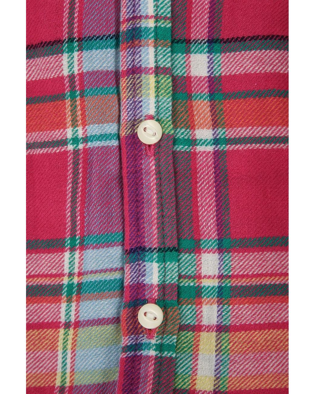 Polo Ralph Lauren Red Jr Woven Shirt Dress