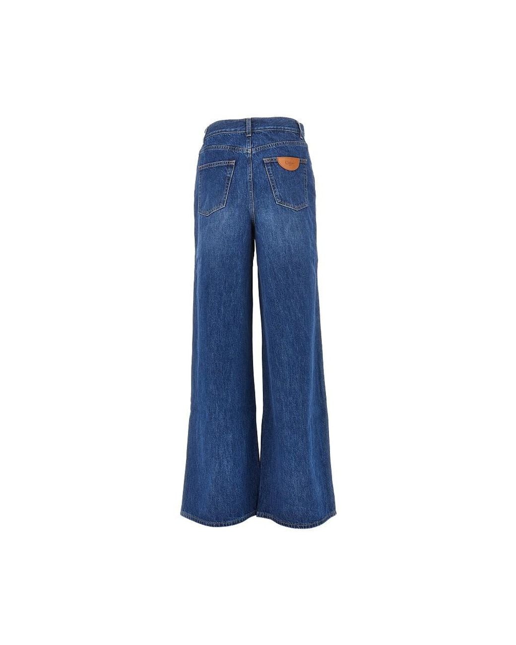 Chloé Blue Wide Leg Jeans
