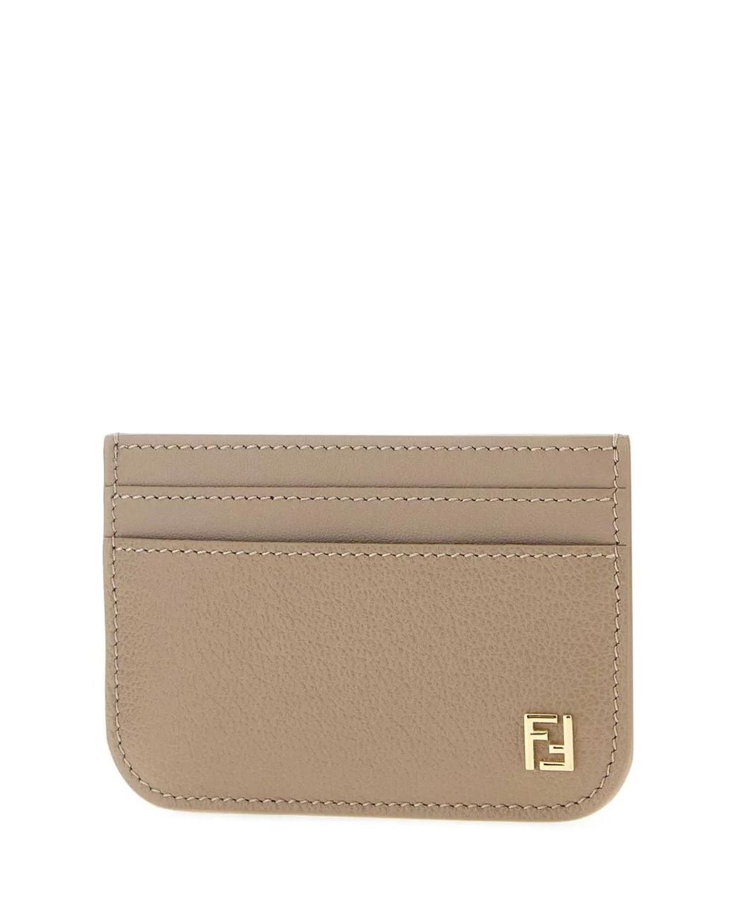 Fendi Natural Card Case