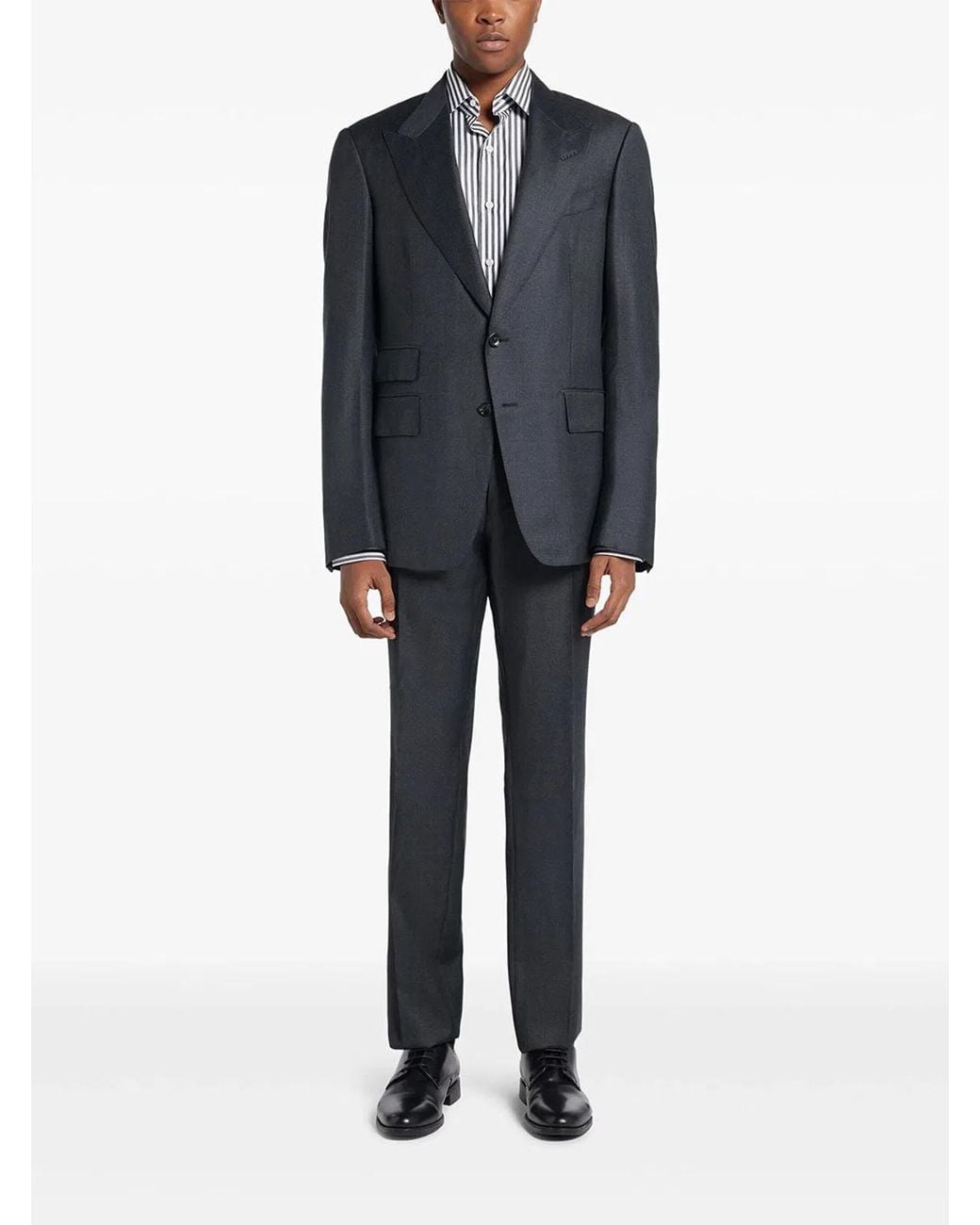 Tom Ford Black Single Breasted Suit for men