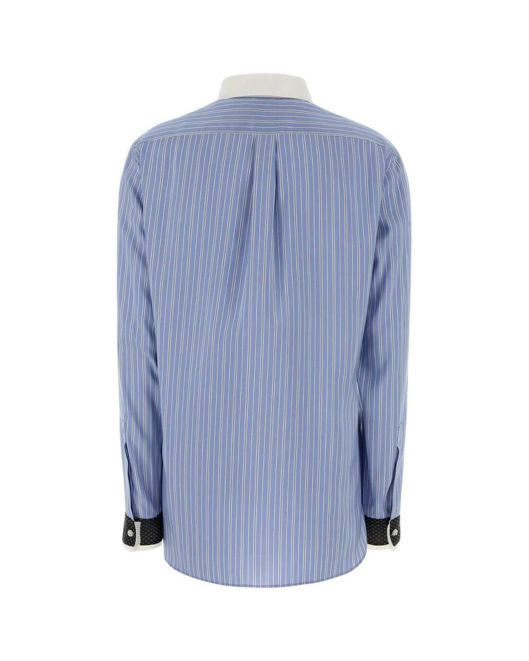Tom Ford Blue Striped Silk Shirt