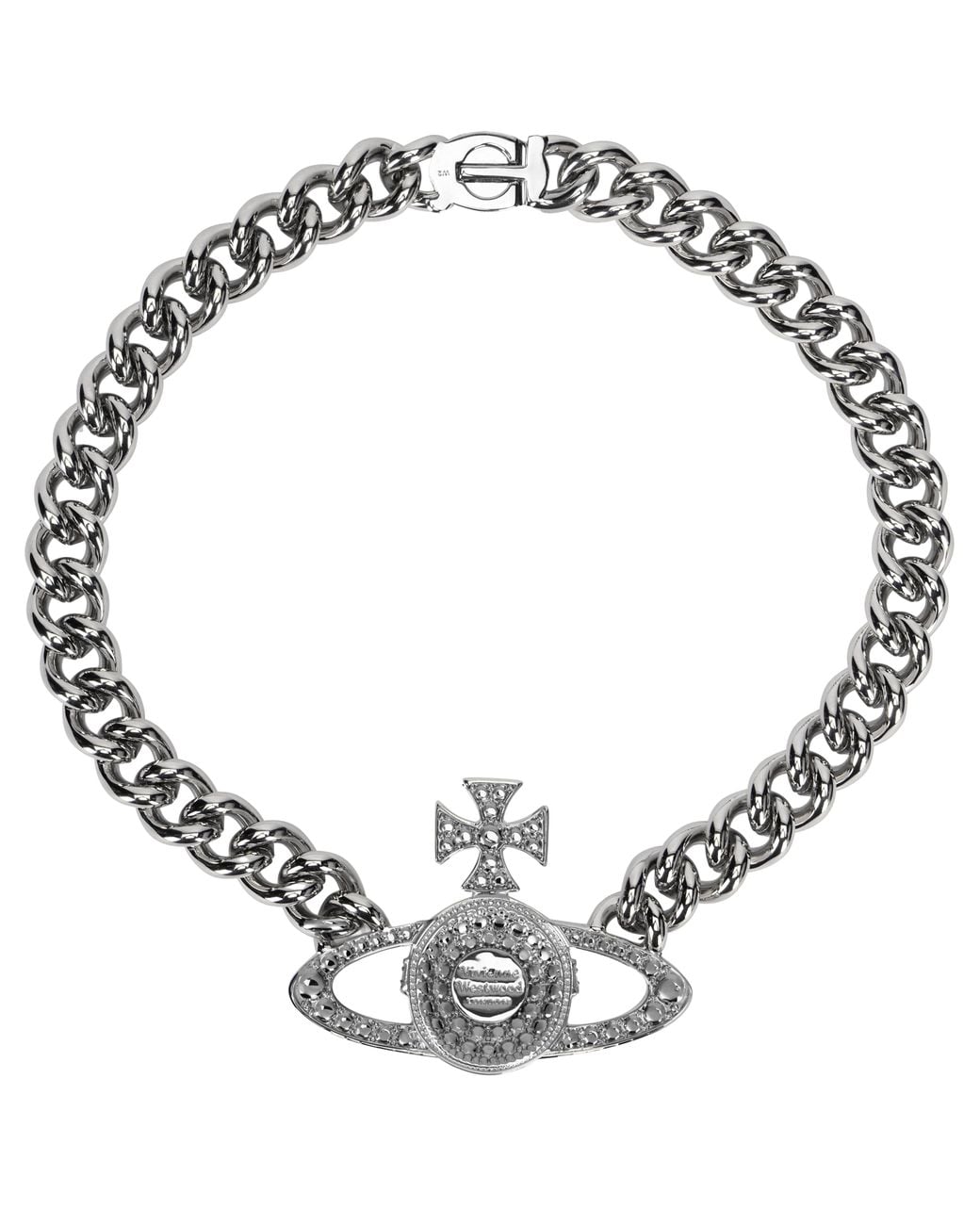 Vivienne Westwood Metallic Neysa Chain Necklace