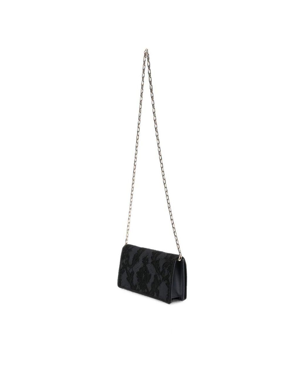 Christian Louboutin White Bwttina Satin Clutch
