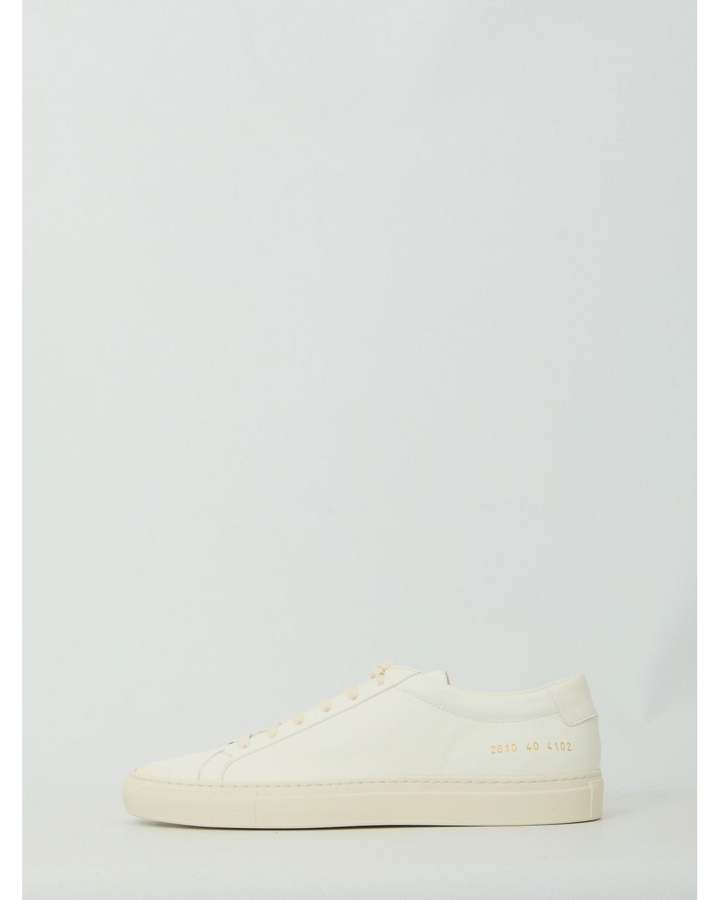 Common Projects White Off Achilles Premium Sneakers for men