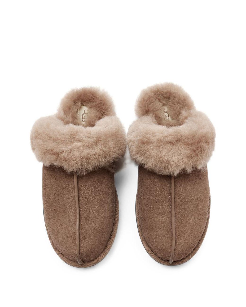 Ugg Brown Scuffette Ii Slippers