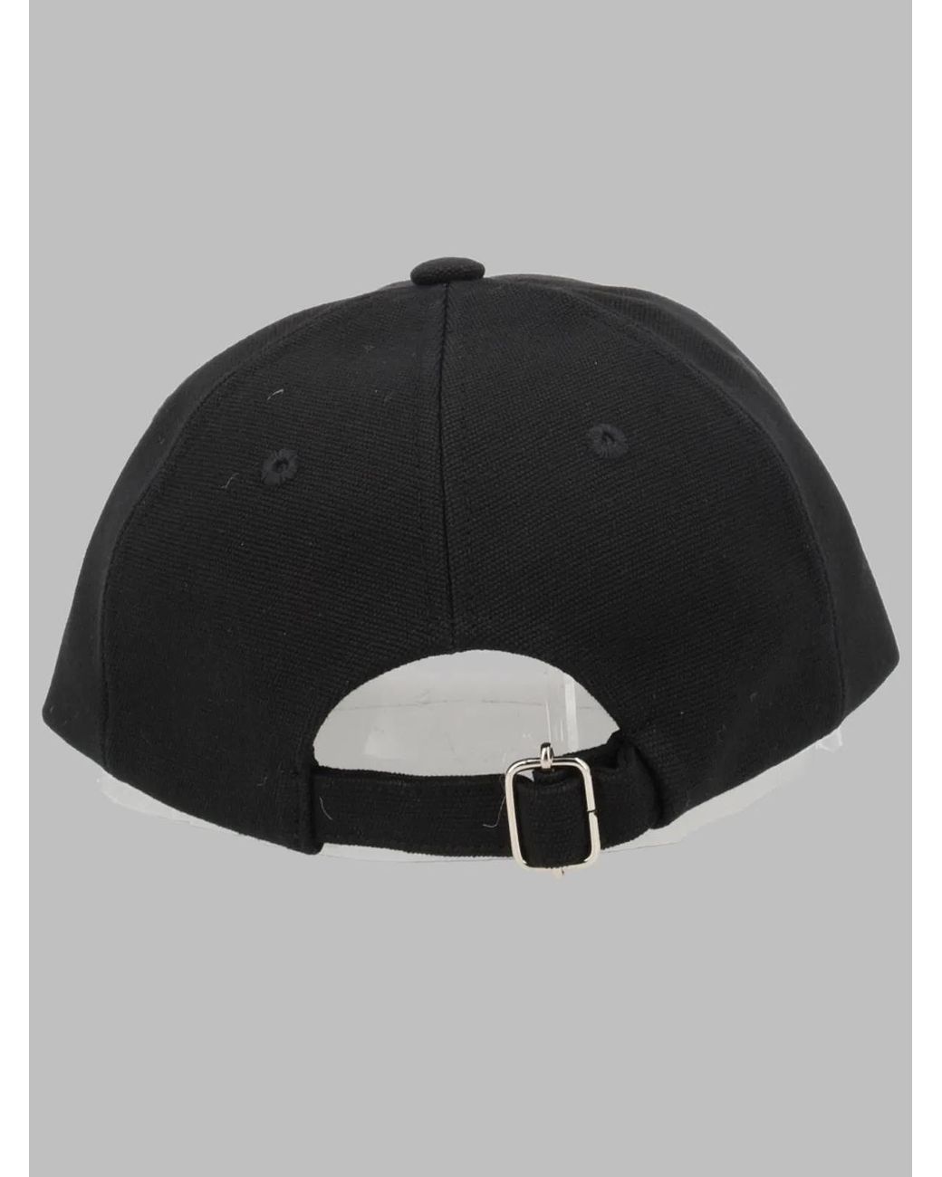A.P.C. Black Cappello Da Baseball "Charlie" for men