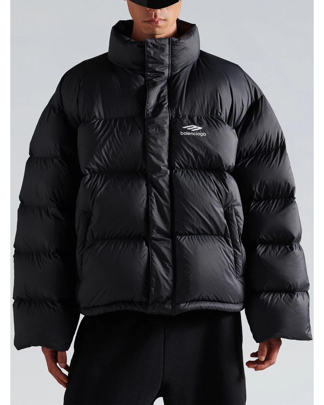 Balenciaga Blue Ski Puffer for men