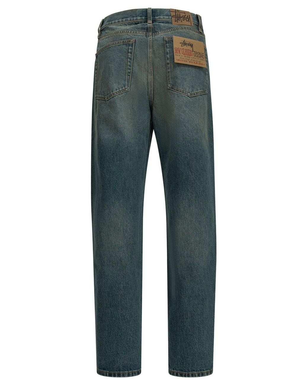 Stussy Blue Stussy Jeans for men