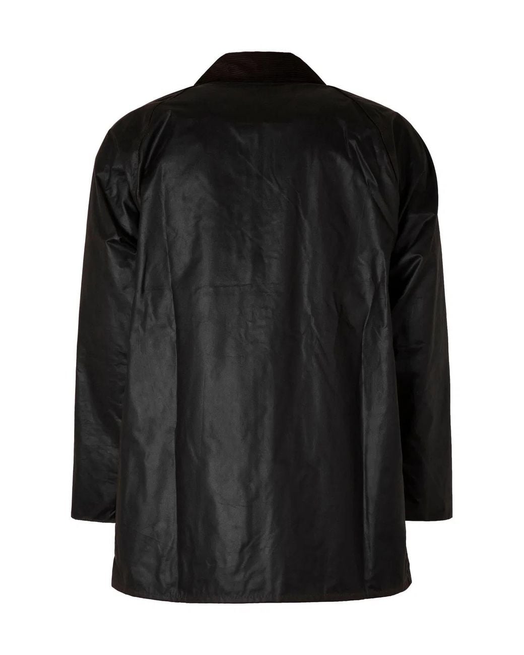 Barbour Black Beaufort Waxed Cotton Jacket for men