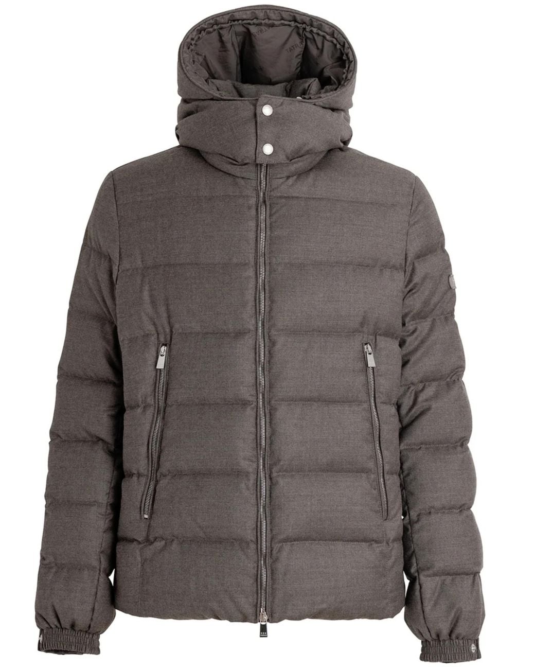 Tatras Gray Hooded Padded Coat for men