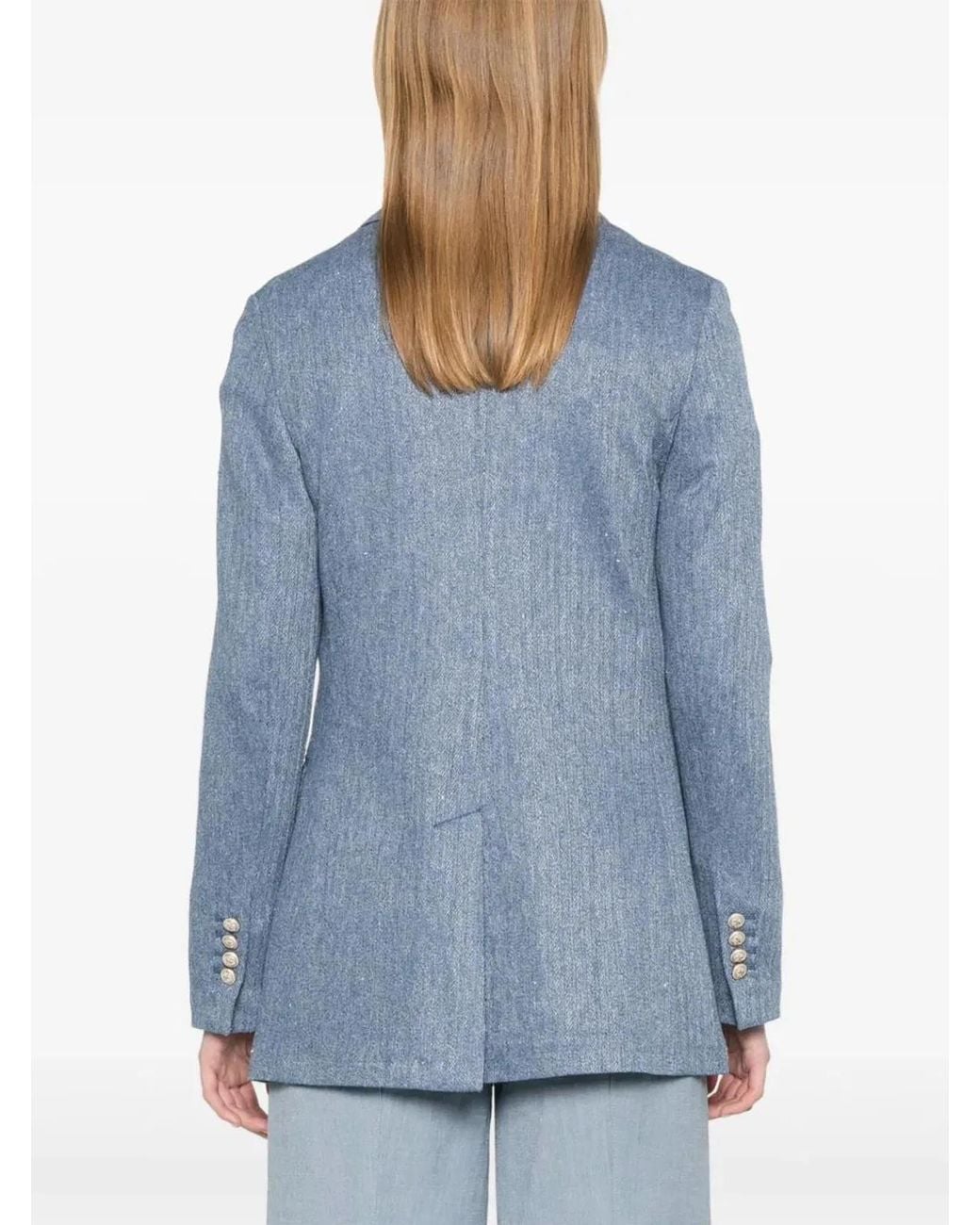 Circolo 1901 Blue Clothing Jackets