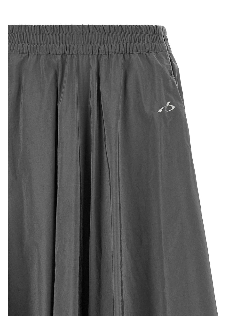 Balenciaga Gray 'Bodies Balloon' Skirt