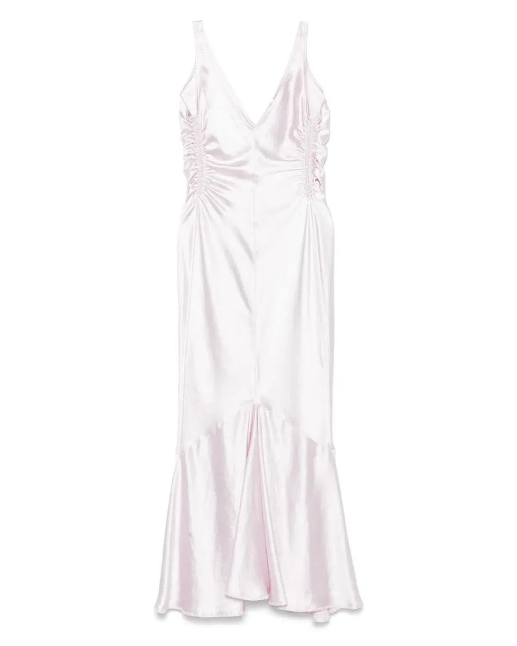 Max Mara White Long Dress Katia
