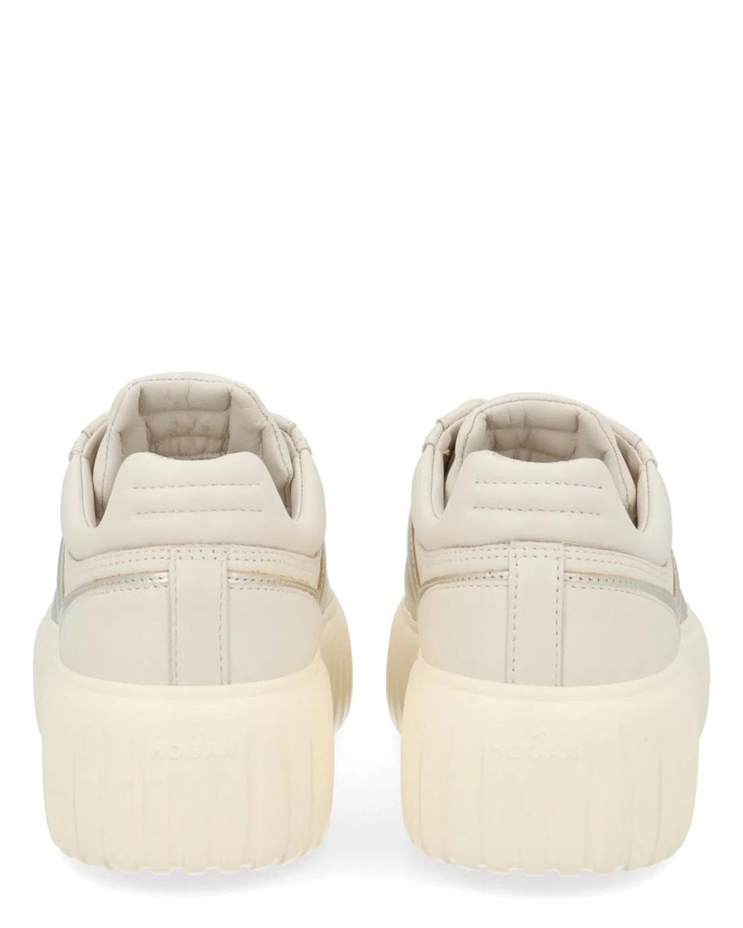 Hogan White Multicolour Mutton Calfskin Sneaker