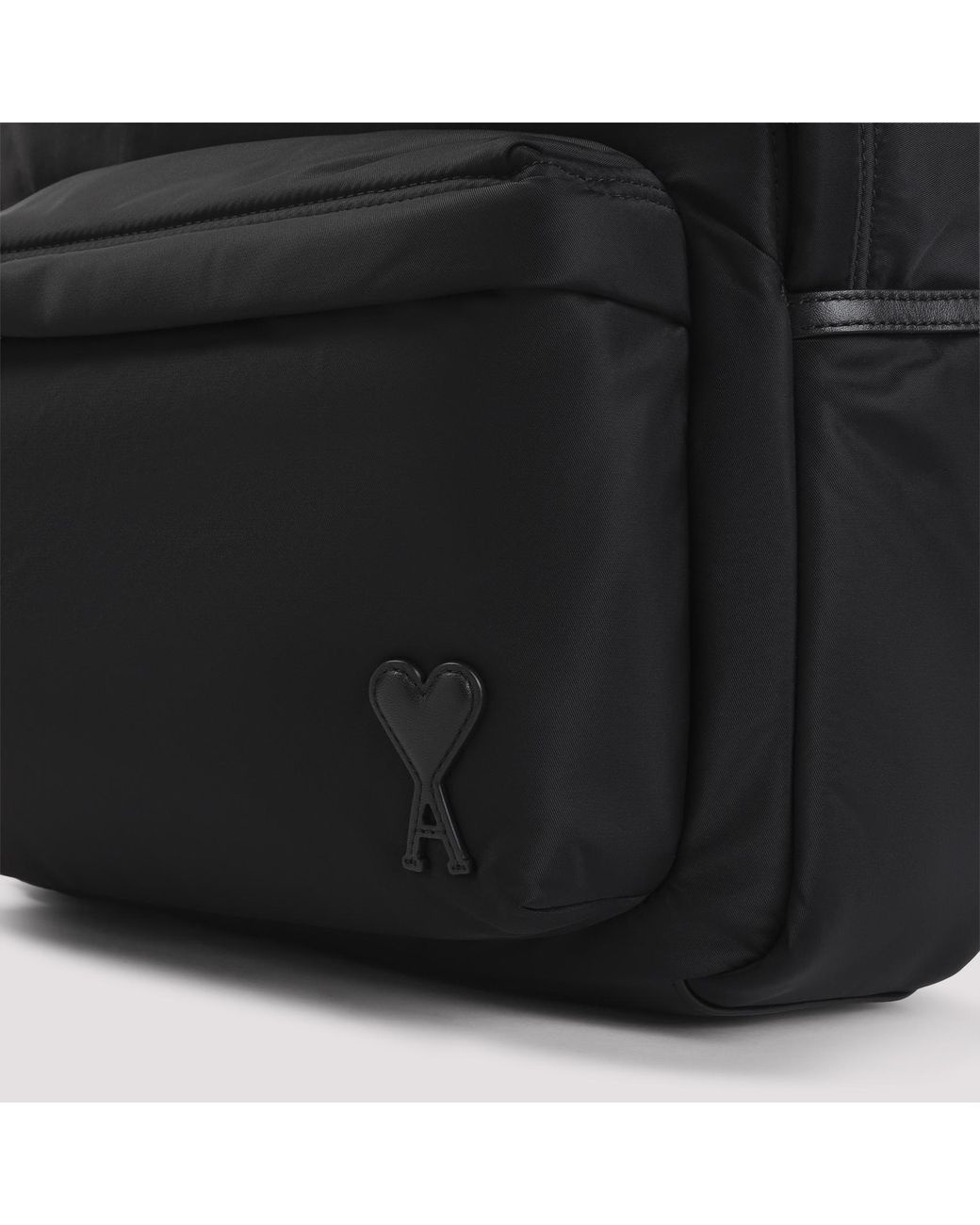 AMI Black Marcel Backpack for men