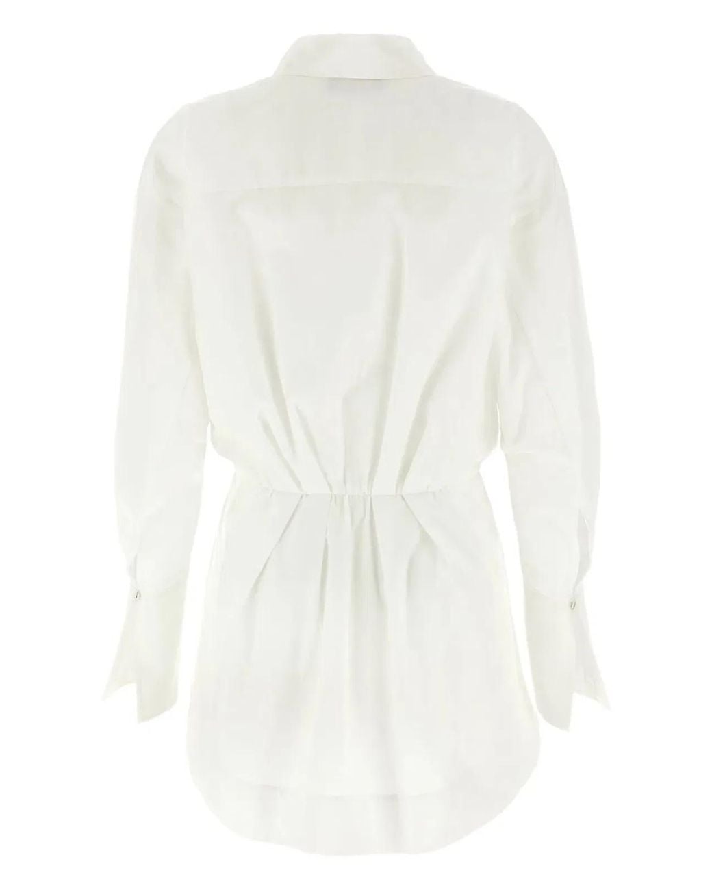 ANDAMANE White Cotton Shirt