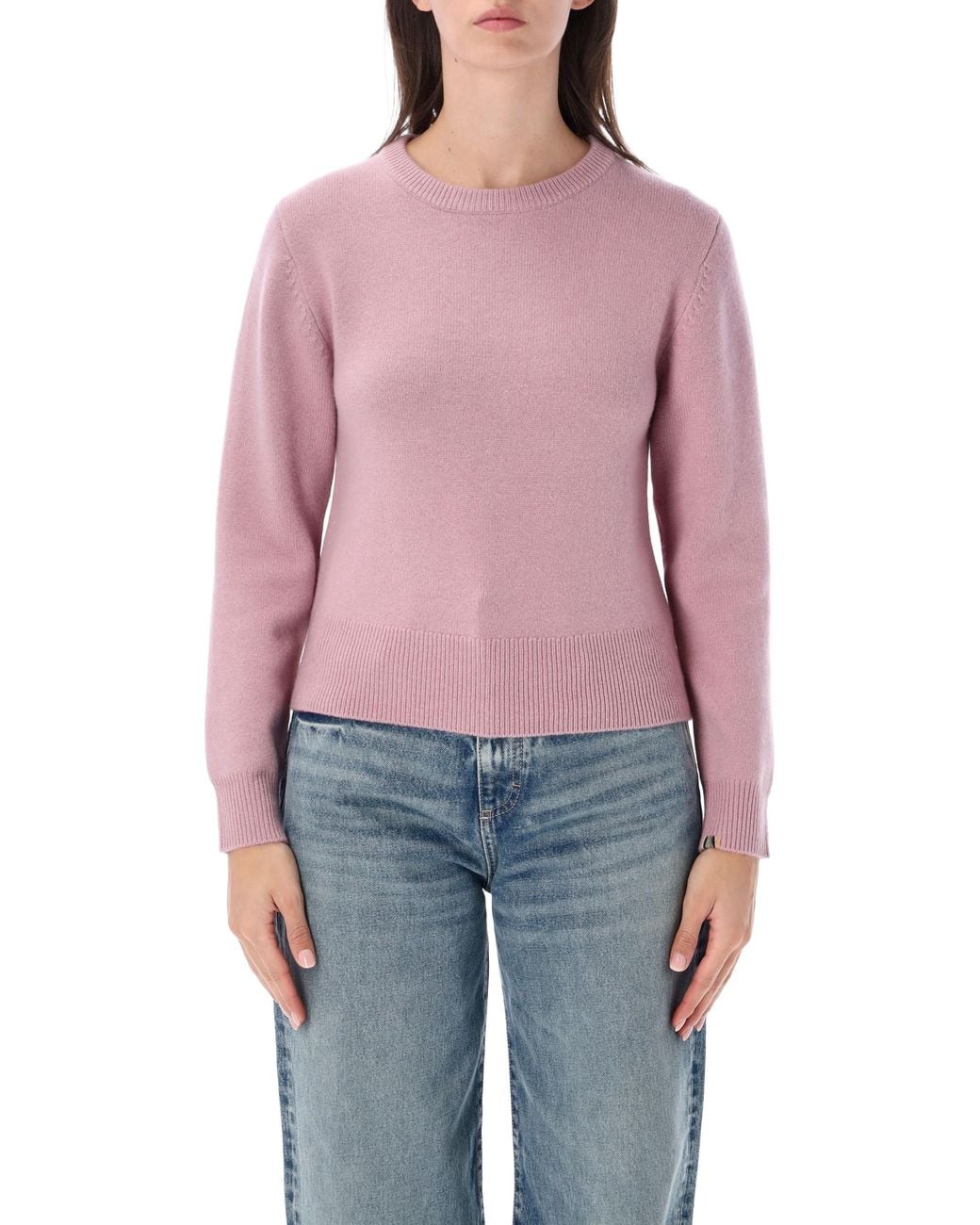 Extreme Cashmere Red Jeanne Crewneck