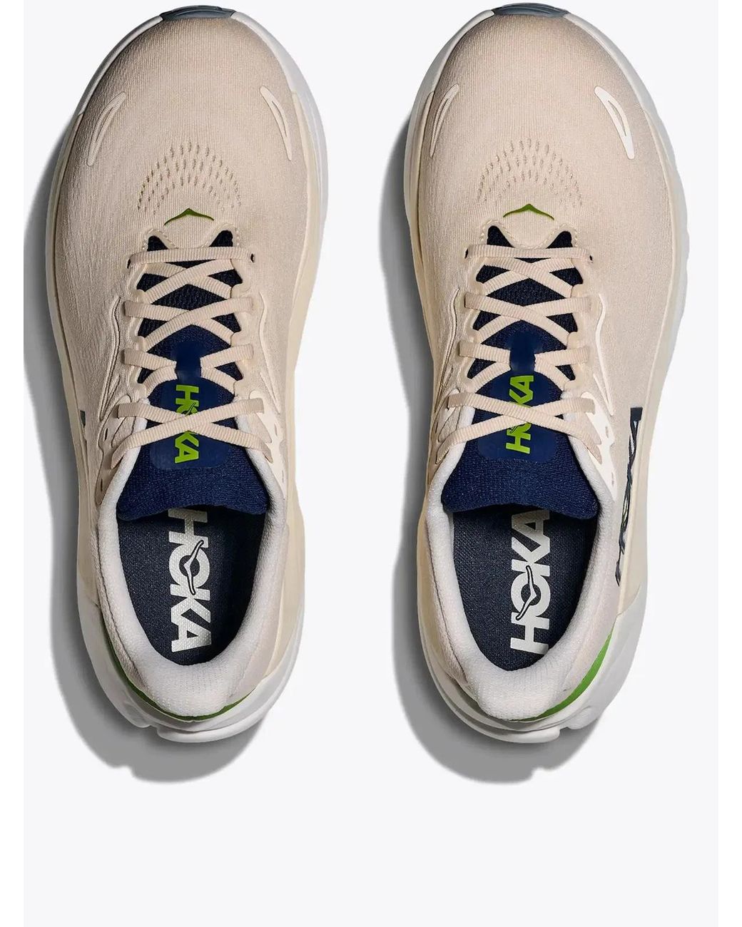 Hoka One One White Ahahi 8 Running Shoe for men