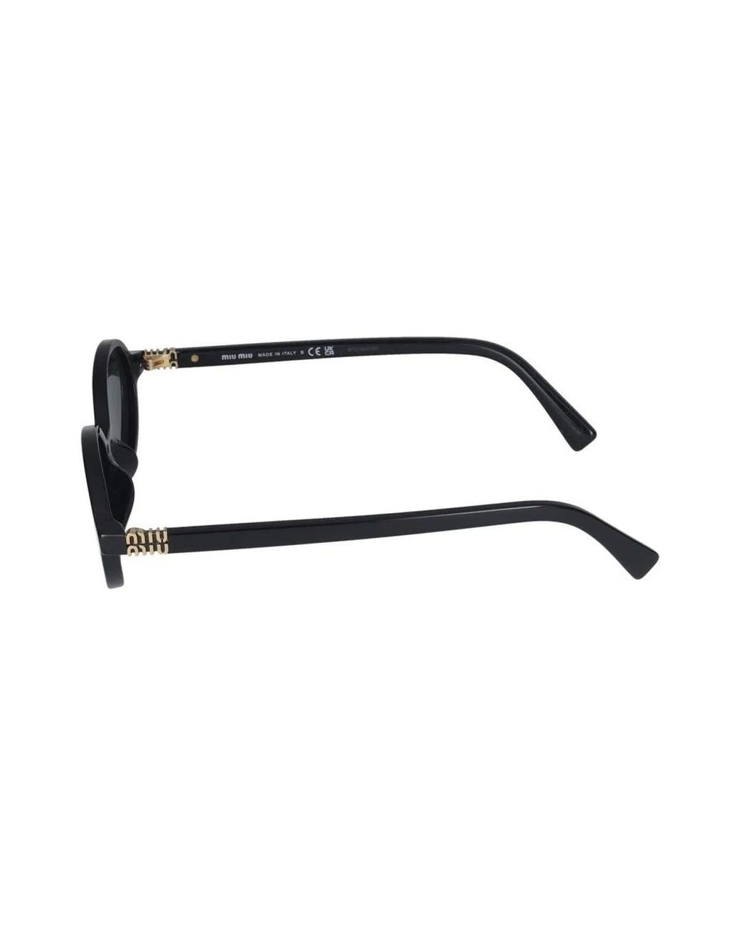 Miu Miu Black Sunglasses 0Mu 04Zs 1Ab5S0/18/140