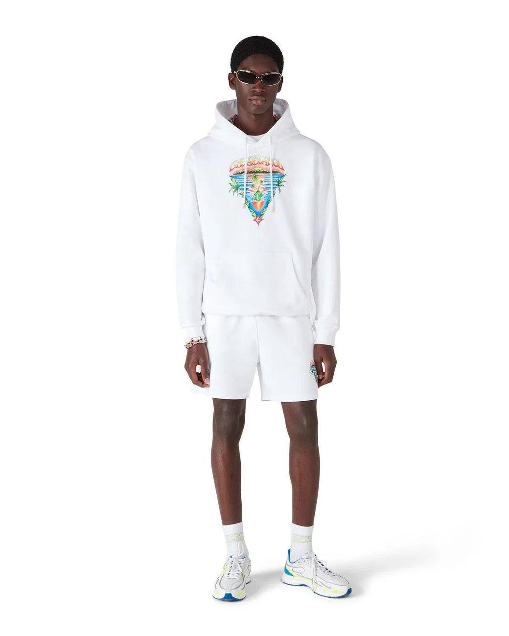 Casablanca Sweatshirt Offwhite Lookback for men