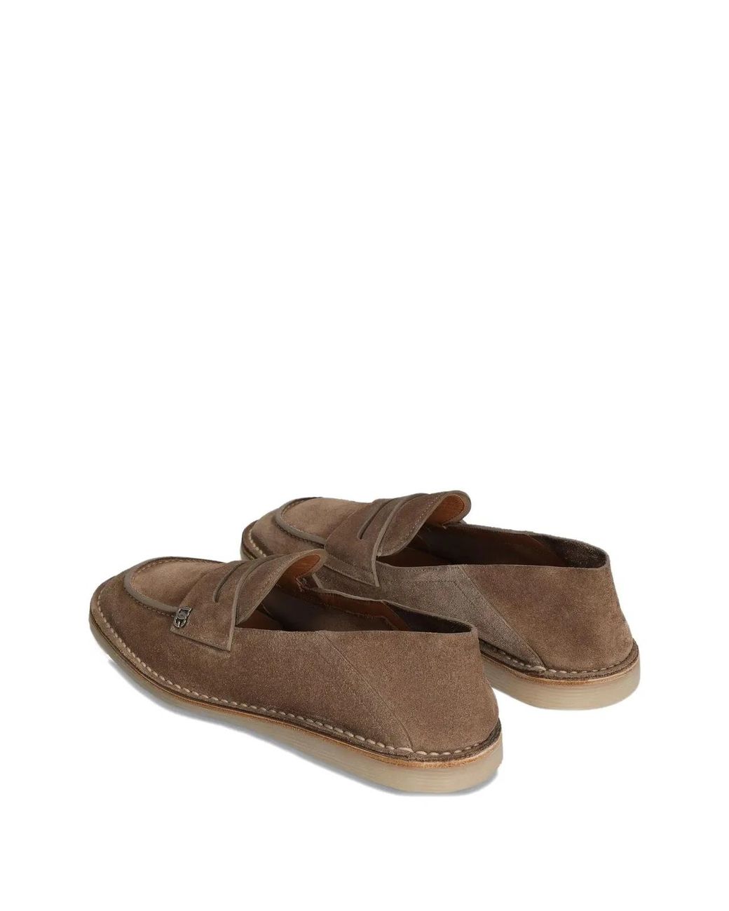 Dolce & Gabbana Brown Dolce & Gabbana Leather Sandals for men