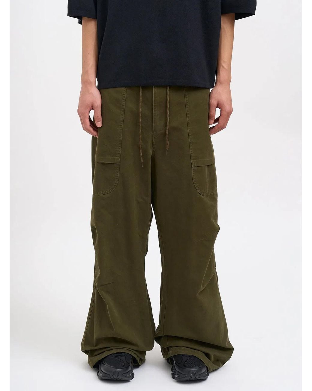 Entire studios Green Barren Cargo Pants Pine for men