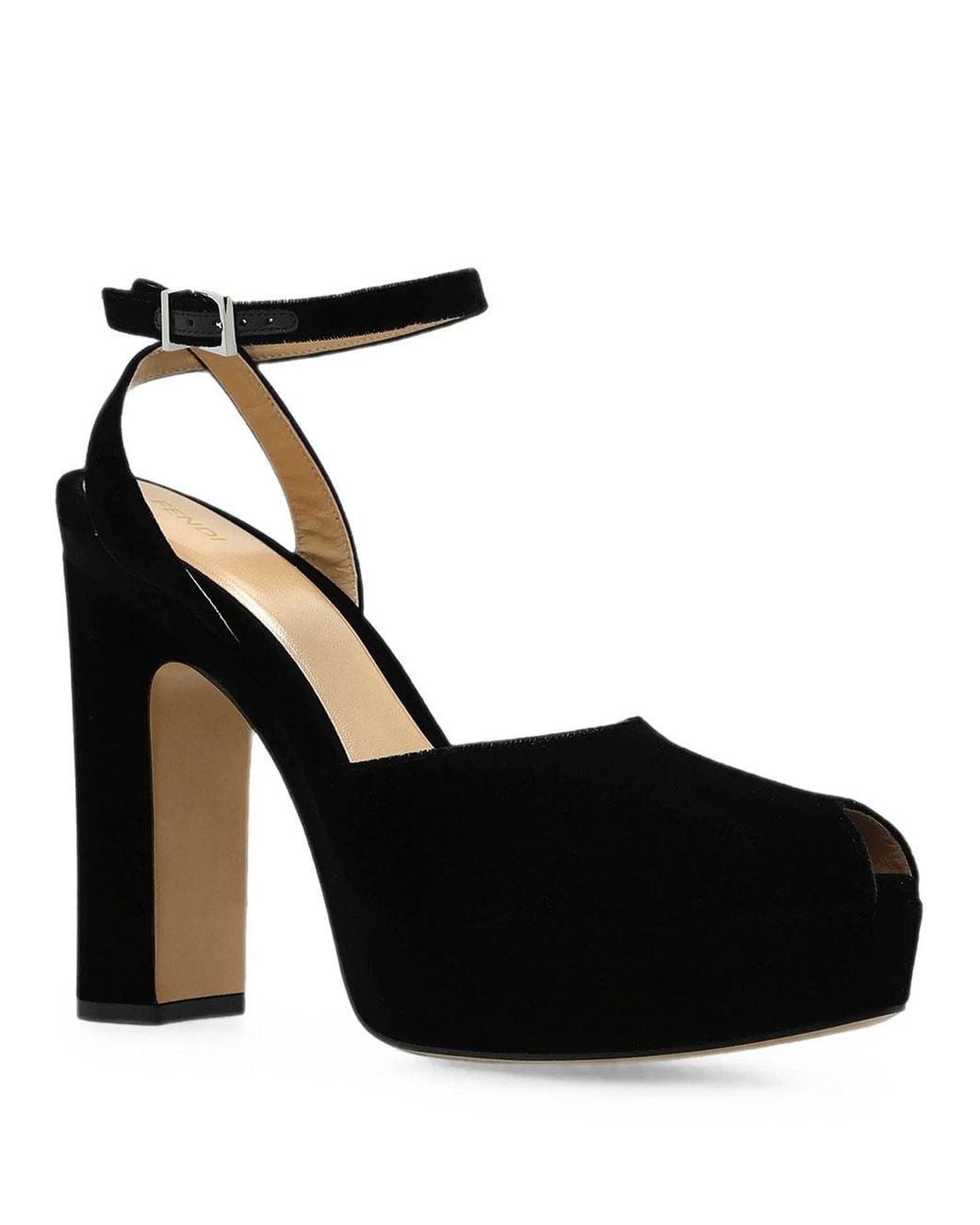 Fendi Black Sandali After 9"