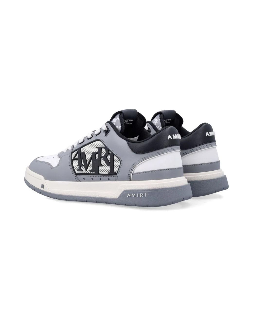 Amiri White Classic Low Leather Sneakers for men