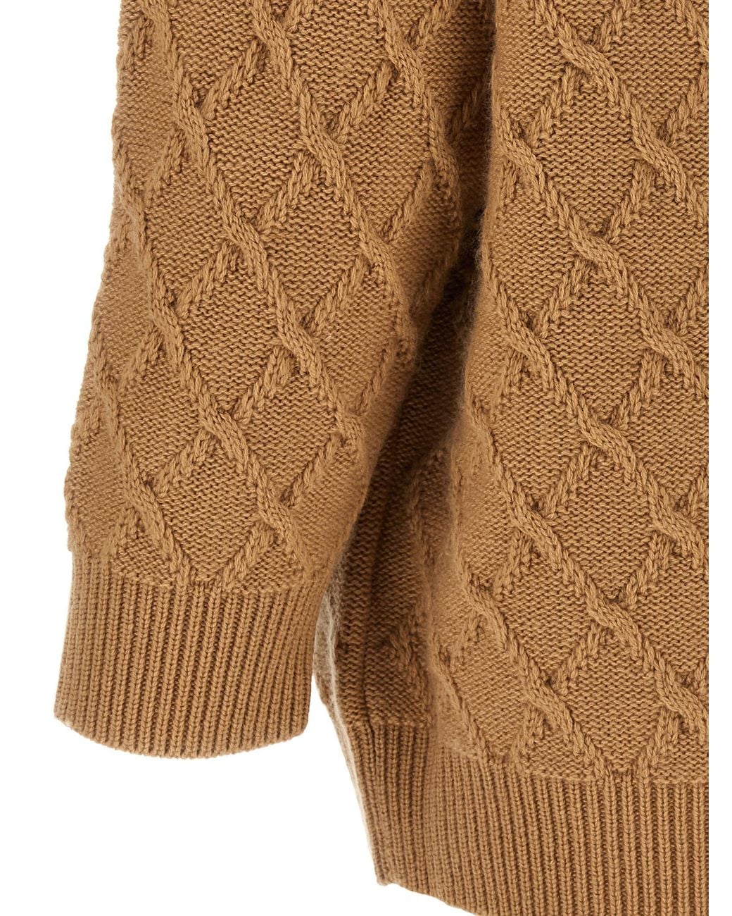 Max Mara Brown 'Bambola' Sweater