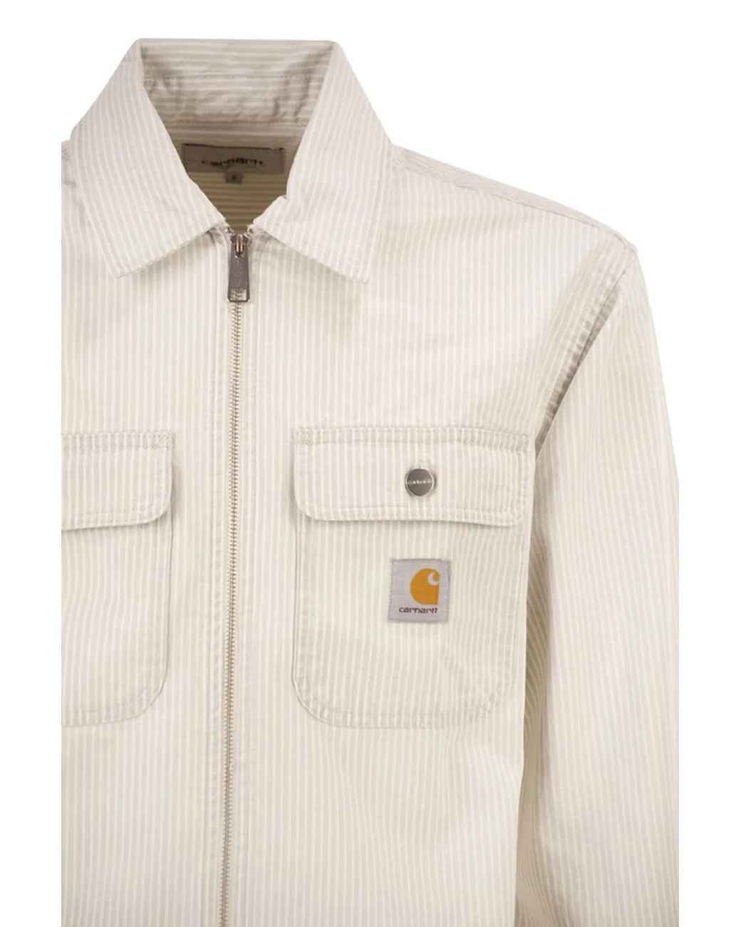 Carhartt Gray Lightweight Shirt-Style Jacket
