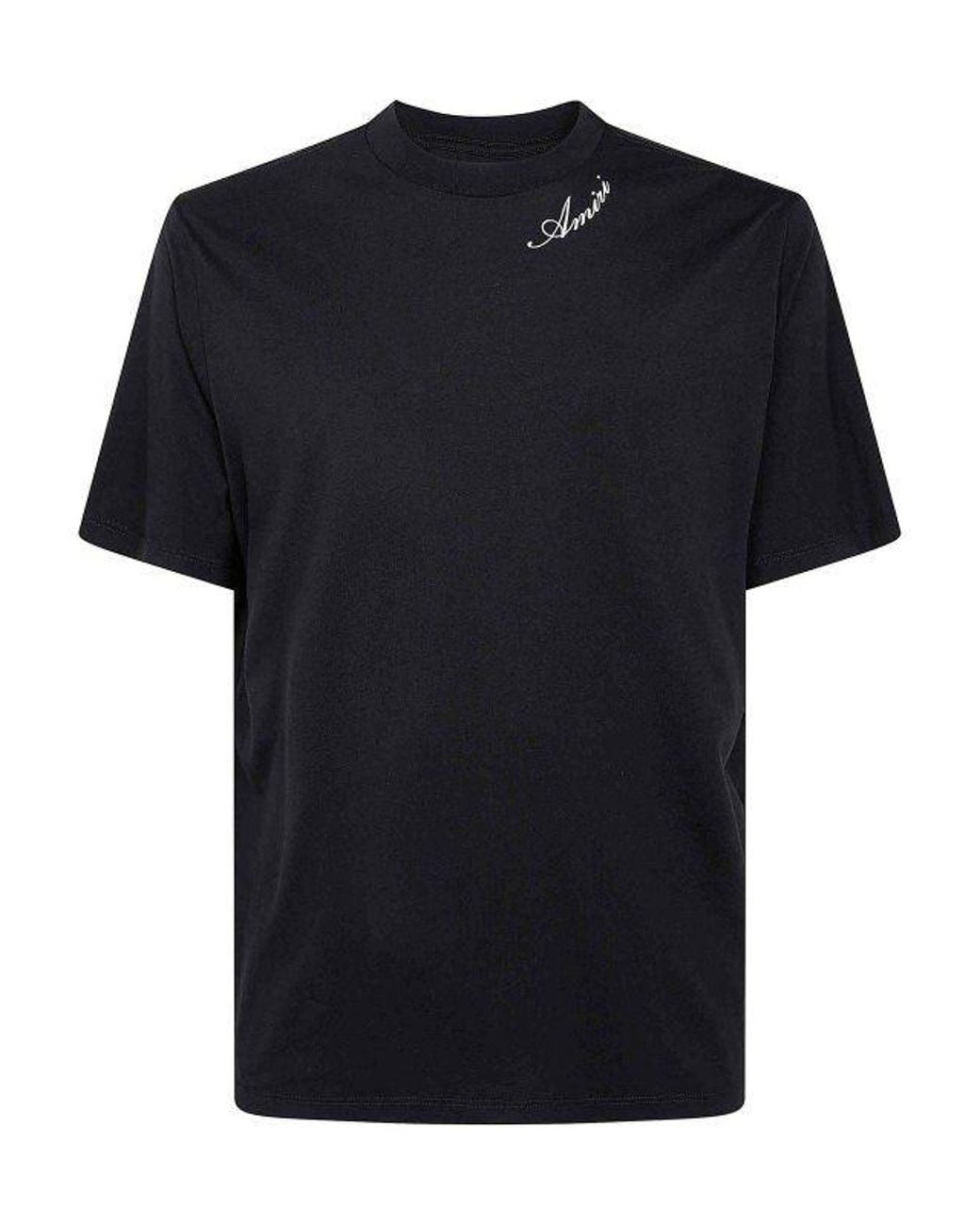 Amiri Black Script Jmodal Reg Tee for men