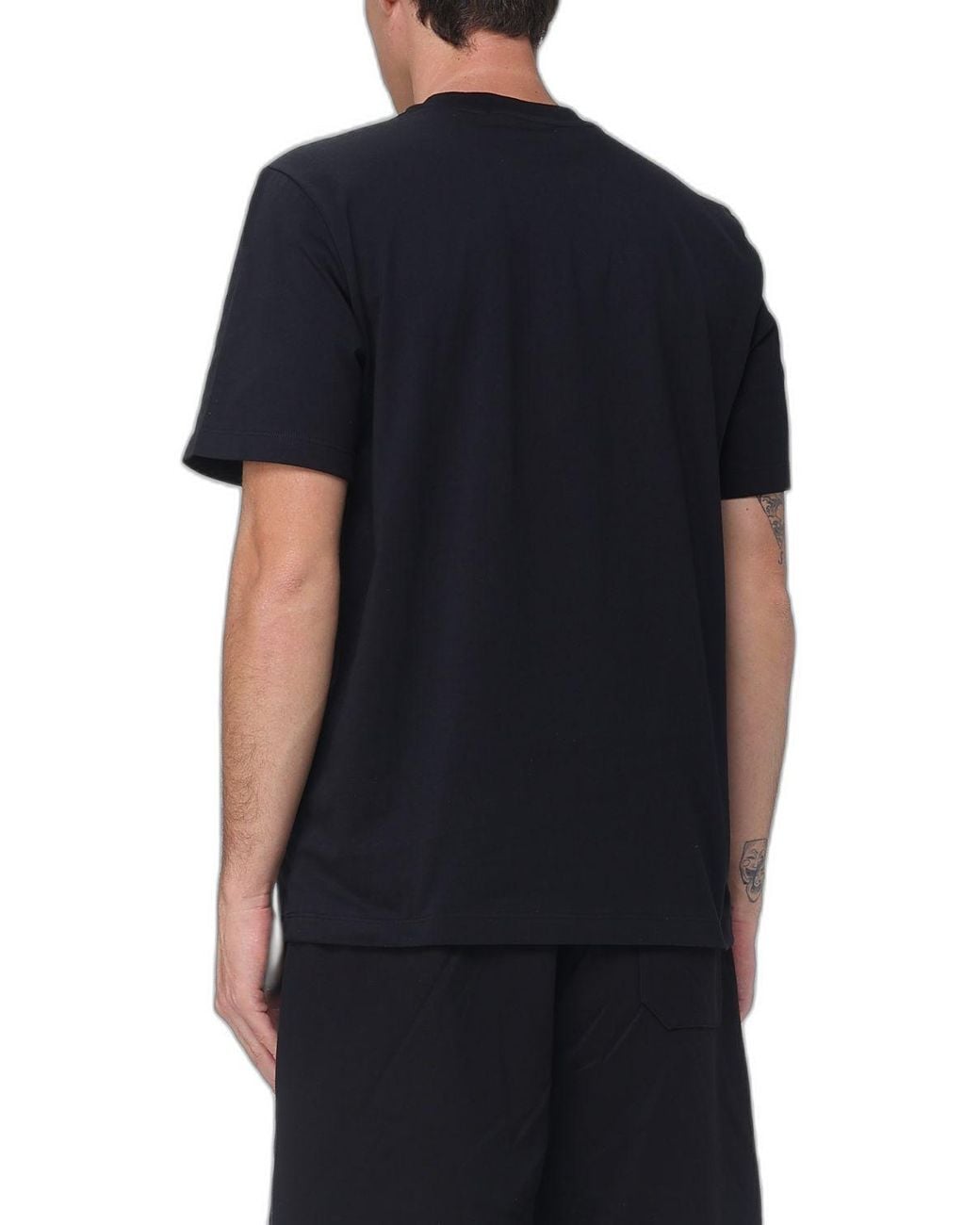 MSGM Black Tshirt for men