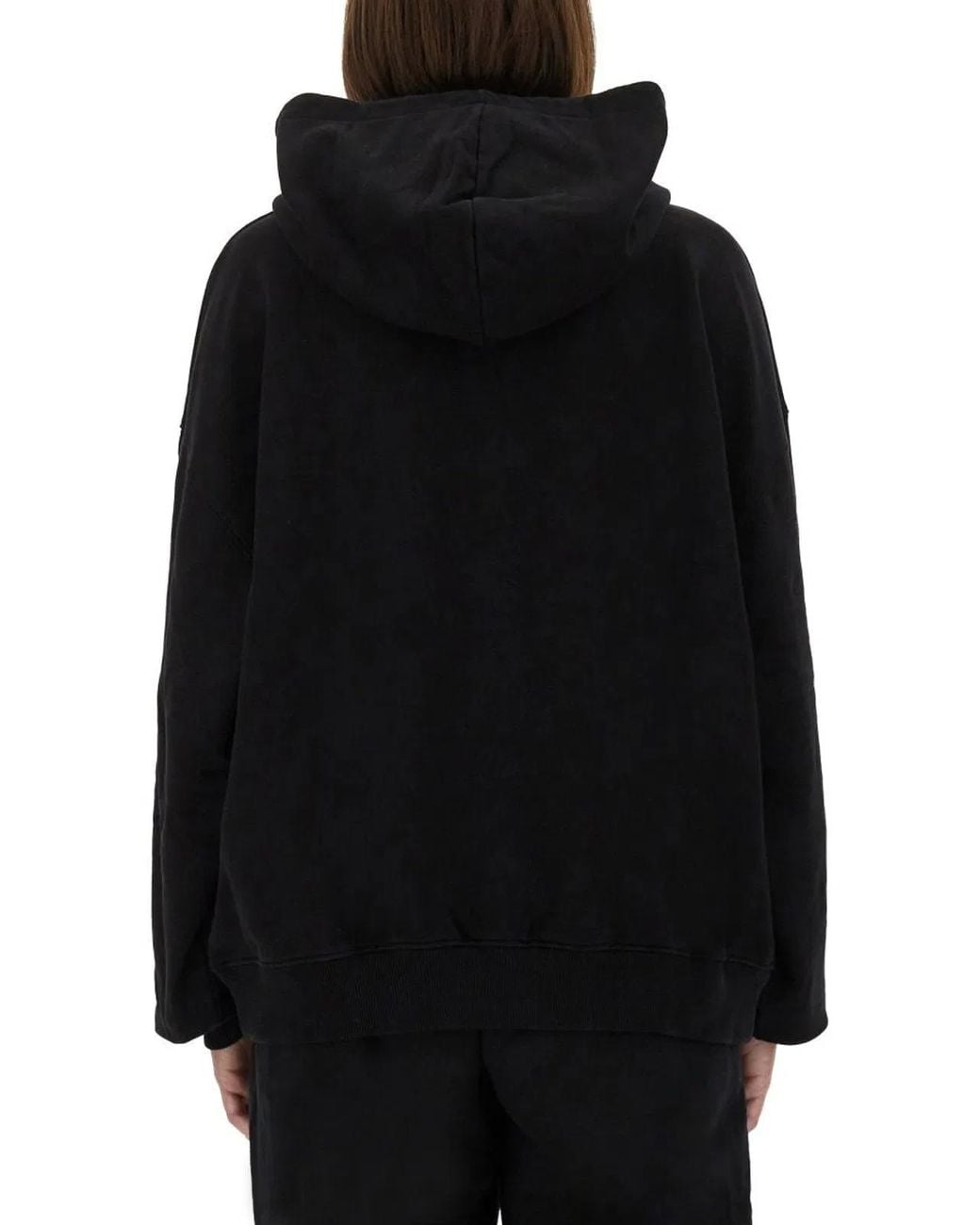 ROTATE BIRGER CHRISTENSEN Black Organic Cotton Sweatshirts